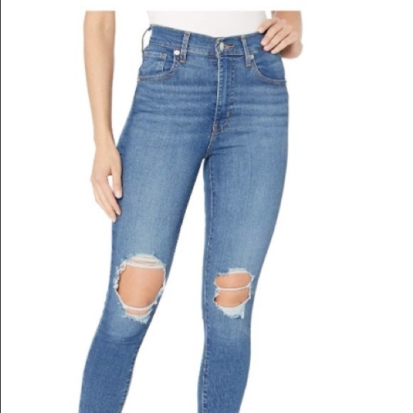 Levi's Denim - Levi's Mile High Super Skinny Distressed  Women's Size 31 Jeans
